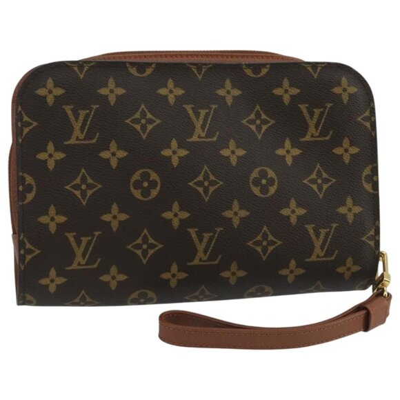 LOUIS VUITTON Monogram Orsay Clutch Bag M51790 LV Auth mr777 - Picture 1 of 16